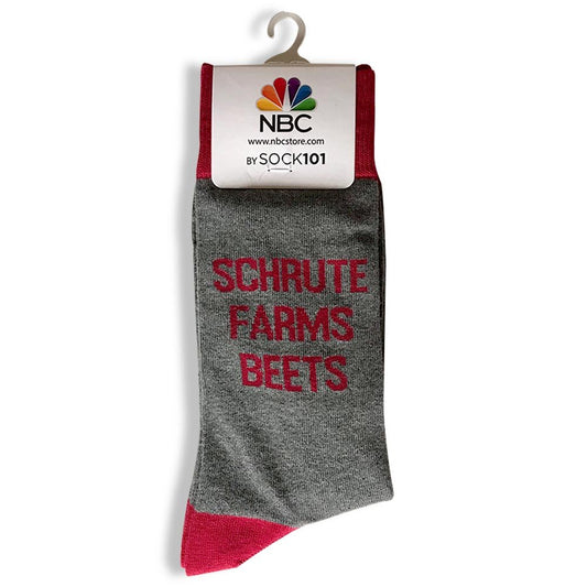 The Office Schrute Farms Beets Custom Knit Socks