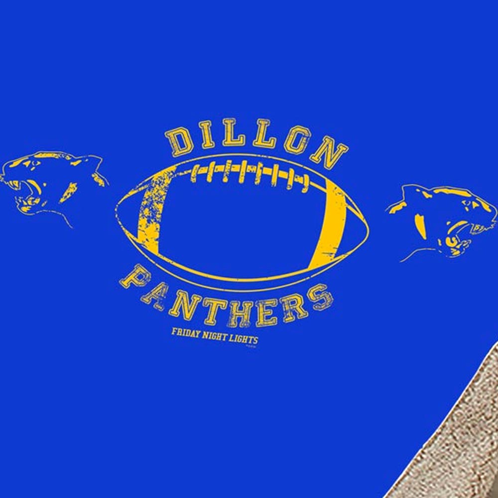 Friday Night Lights Dillon Panthers Sherpa Blanket