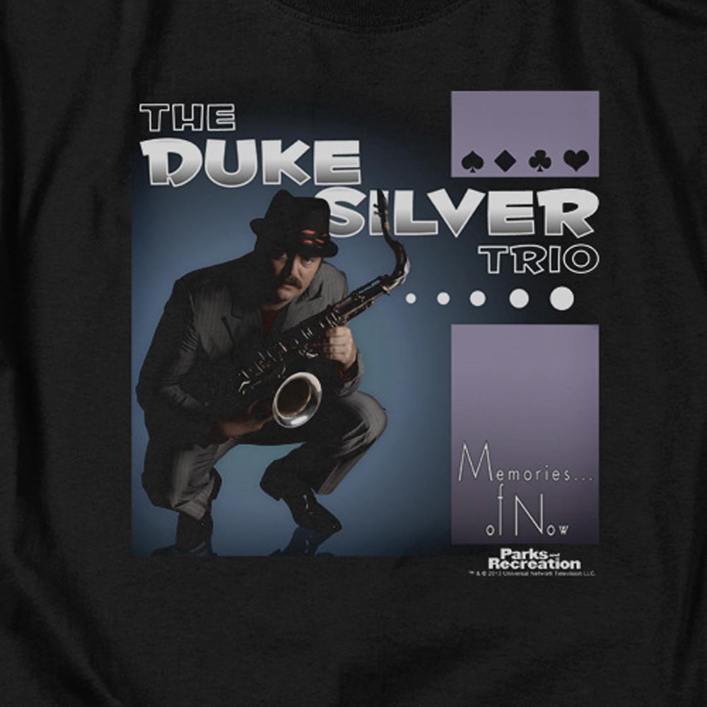 Parks and Recreation The Duke Silver Trio Long Sleeve T-Shirt