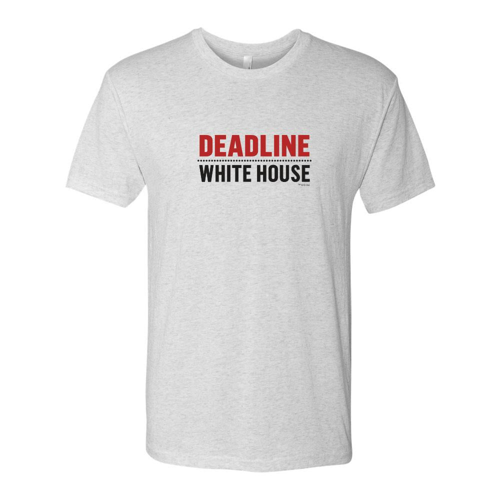 Deadline: White House LOGO Men's Tri-Blend T-Shirt