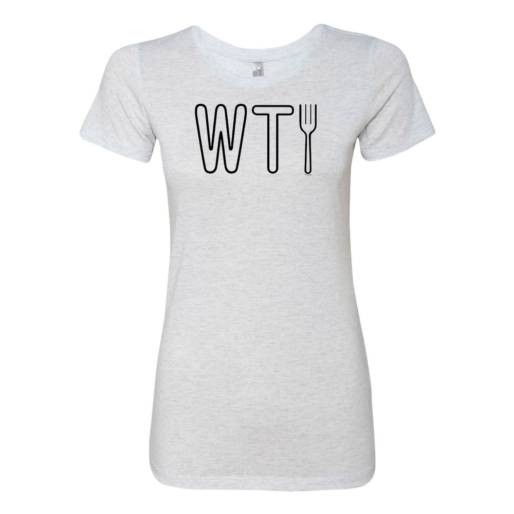 The Good Place WTFork Women's Tri-Blend Short Sleeve T-Shirt