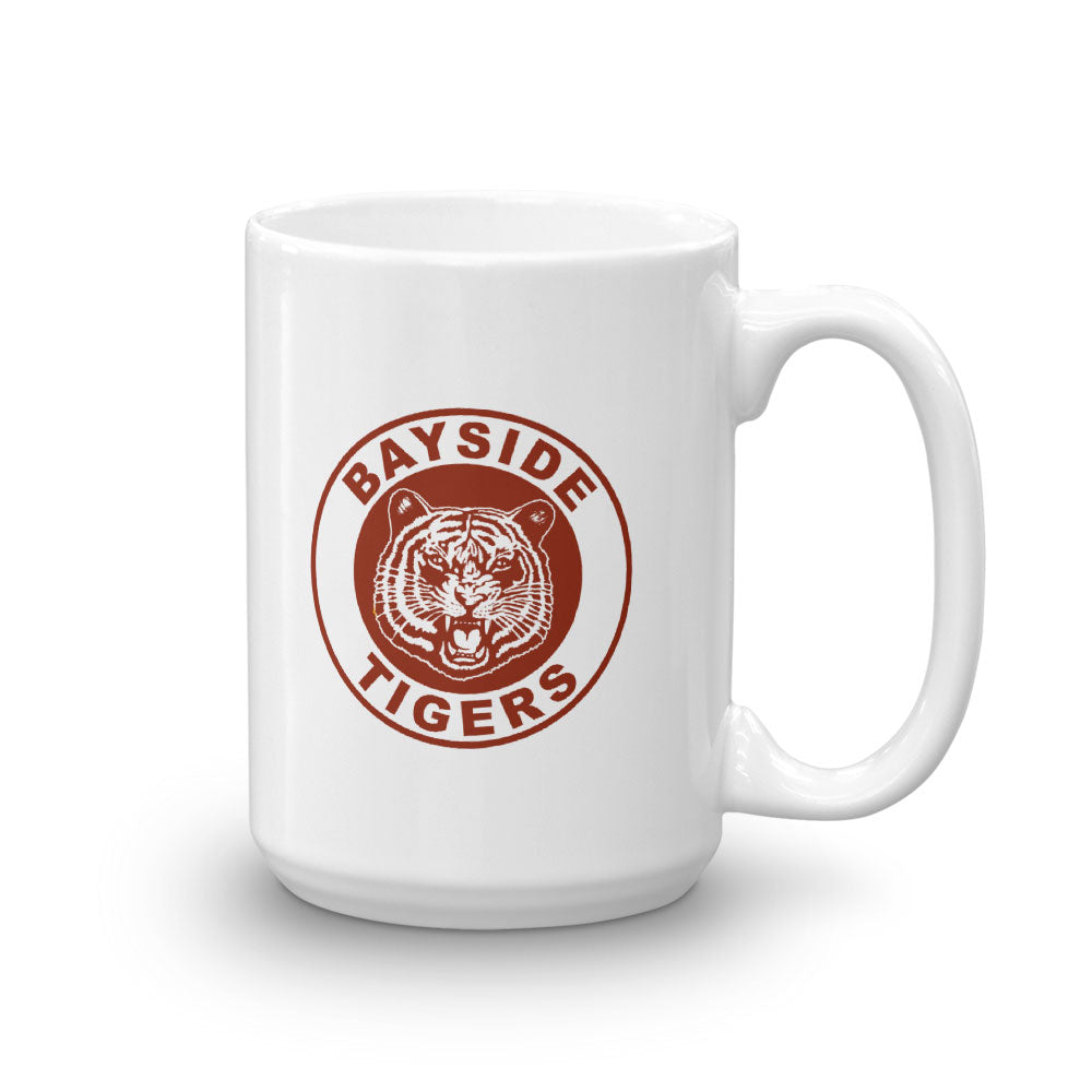 Saved By The Bell Bayside Tigers White Mug