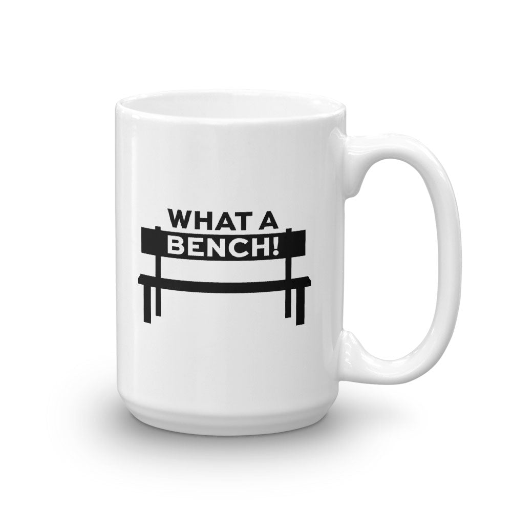 The Good Place What a Bench White Mug