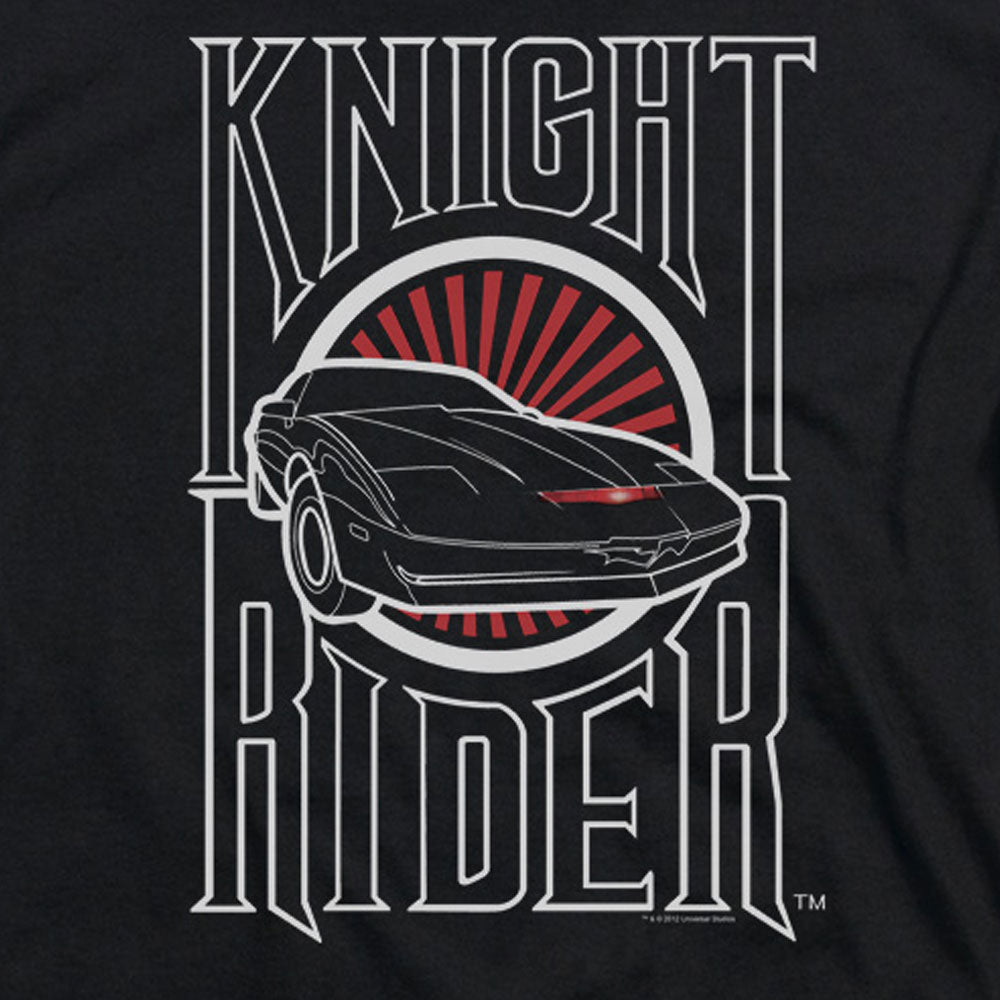 Knight Rider Logo Long Sleeve T-Shirt