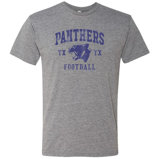 Friday Night Lights Panthers Men's Tri-Blend Short Sleeve T-Shirt