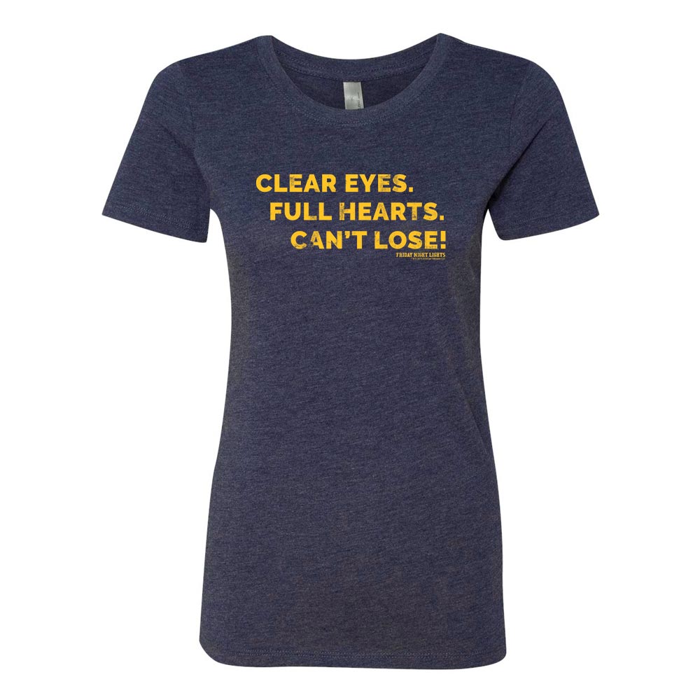 Friday Night Lights Clear Eyes Women’s Vintage Tri-Blend Short Sleeve T-Shirt