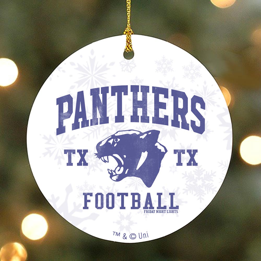 Friday Night Lights Panthers Ornament