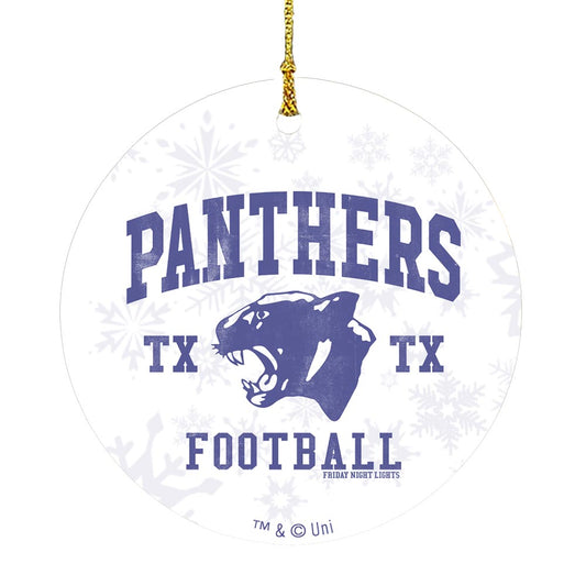 Friday Night Lights Panthers Ornament