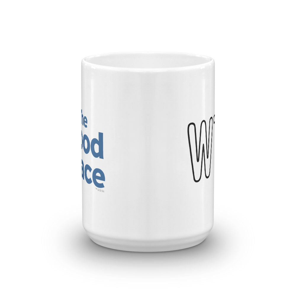 The Good Place WTFork White Mug