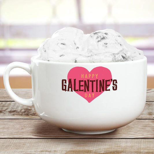Parks and Recreation Happy Galentine's Day Ice Cream Bowl