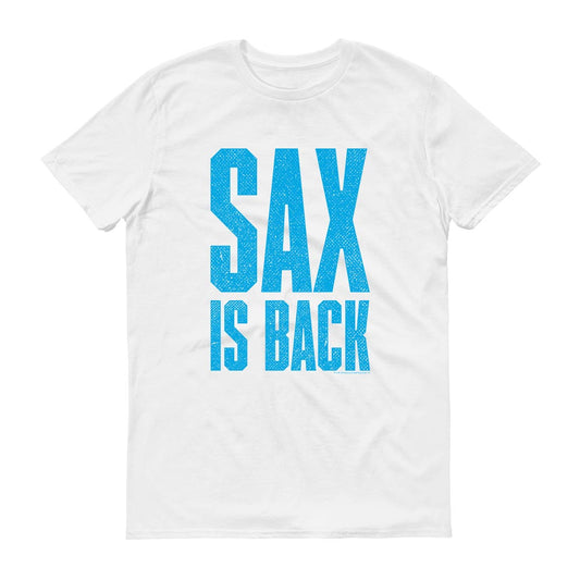 Happy! Sax is Back Men's Short Sleeve T-Shirt