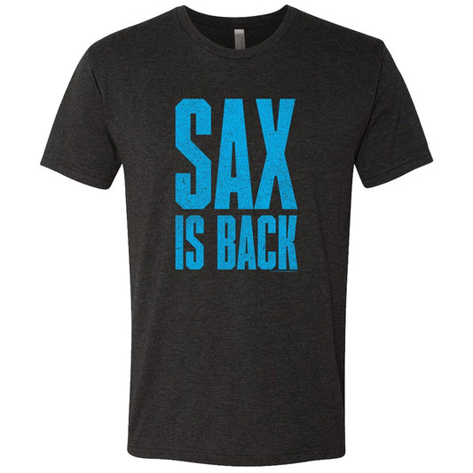 Happy! Sax is Back Men's Tri-Blend Short Sleeve T-Shirt
