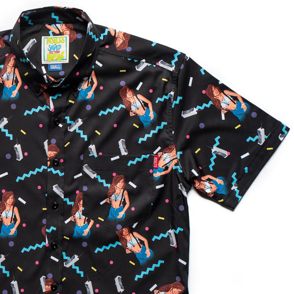Saved By The Bell Kelly Kapowski Button Down Shirt
