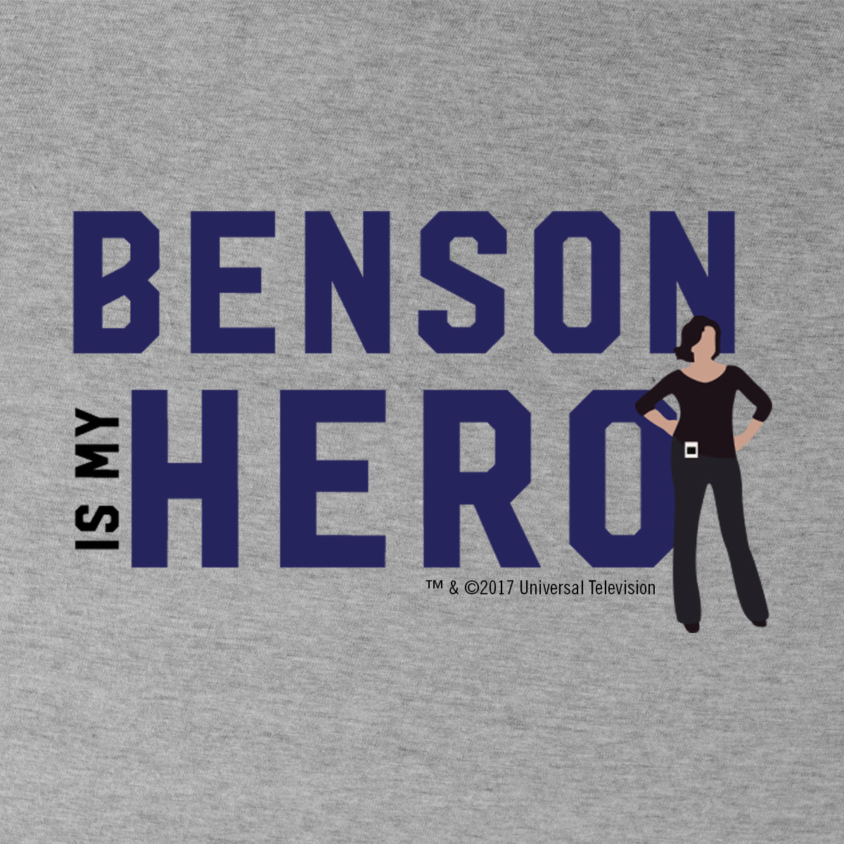 Law & Order: SVU- Benson Is My Hero Women's Short Sleeve T-Shirt