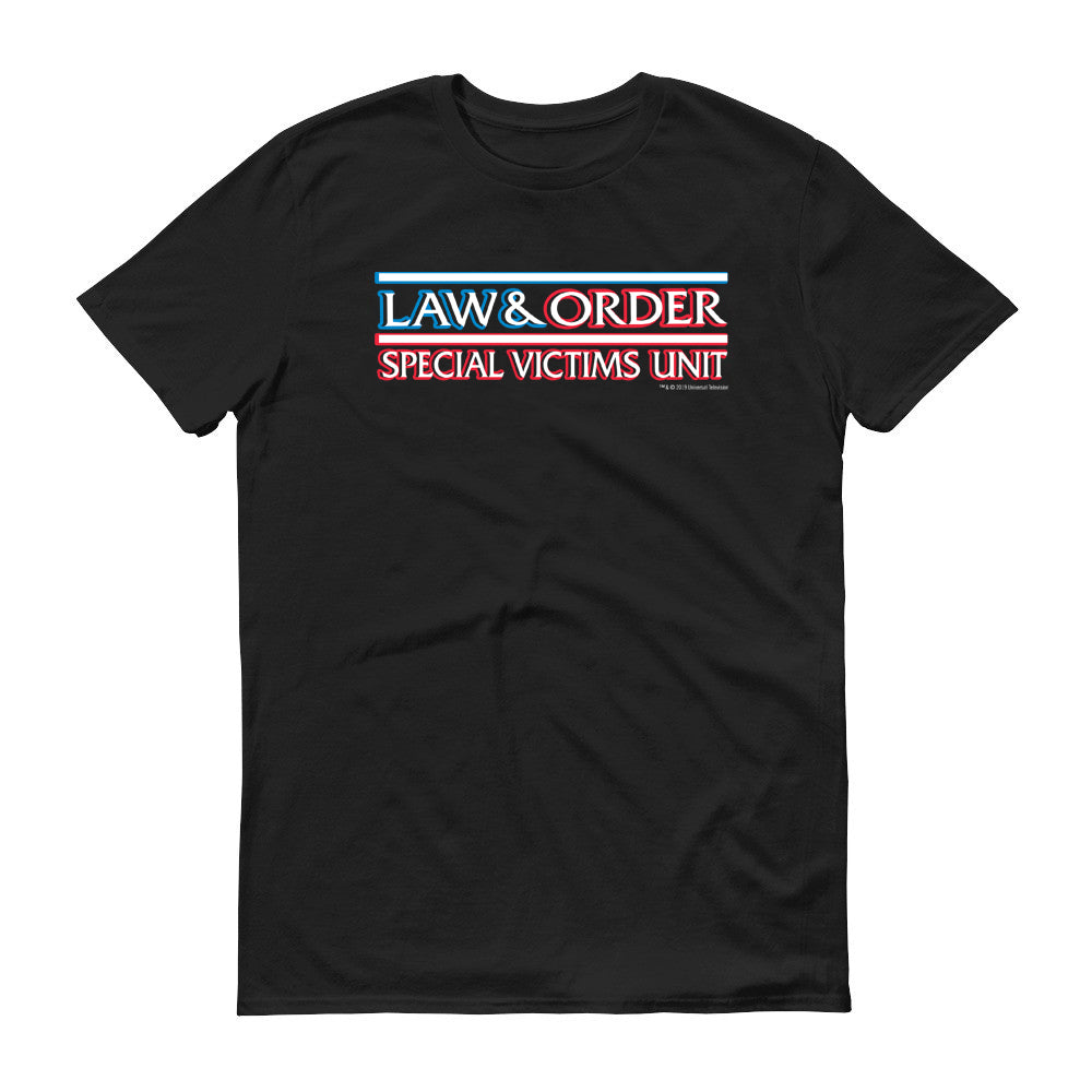 Law & Order: SVU Logo Men's Short Sleeve T-Shirt