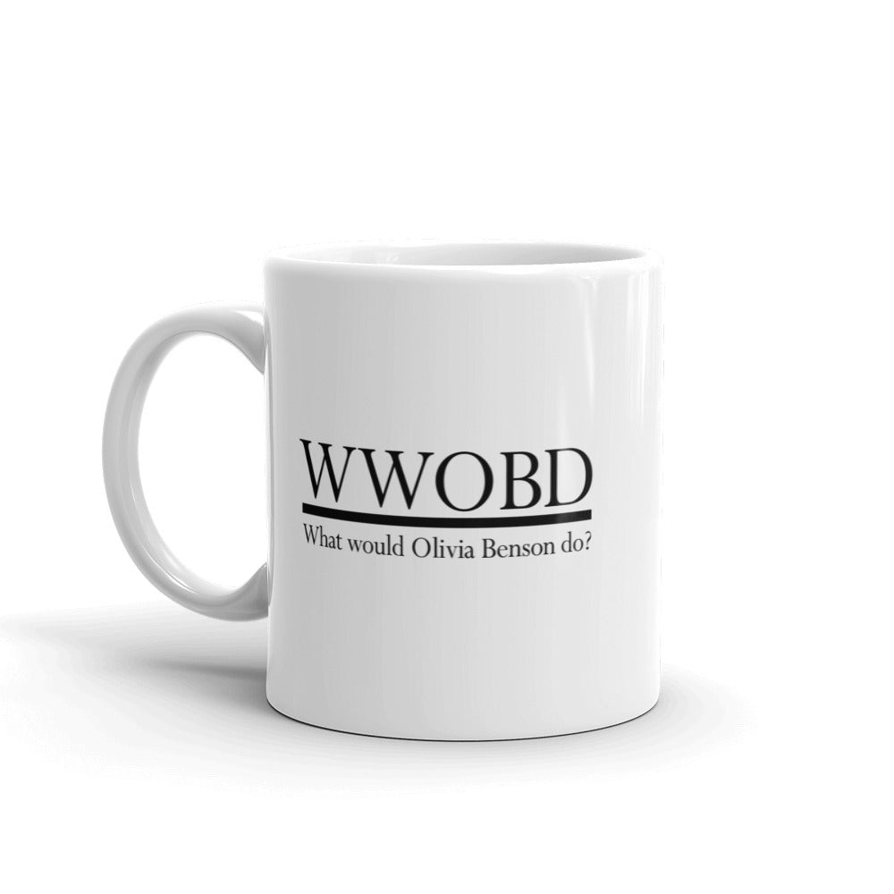 Law & Order: SVU WWOBD White Mug