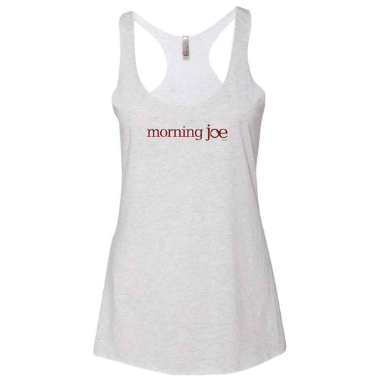 Morning Joe LOGO TriBlend Racerback Tank