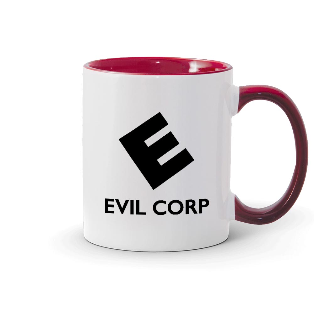 Mr. Robot Evil Corp Two-Tone Mug