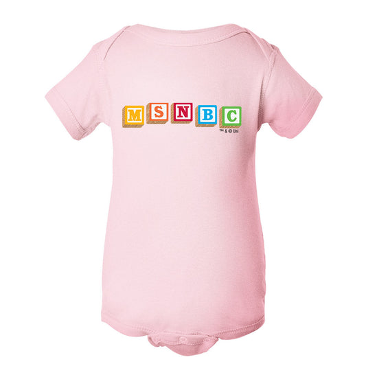 MSNBC Gear Baby Blocks Baby Bodysuit