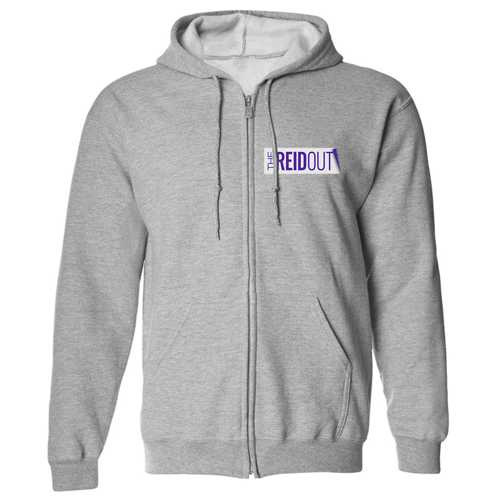 ReidOut Logo Fleece Zip-Up Hoodie