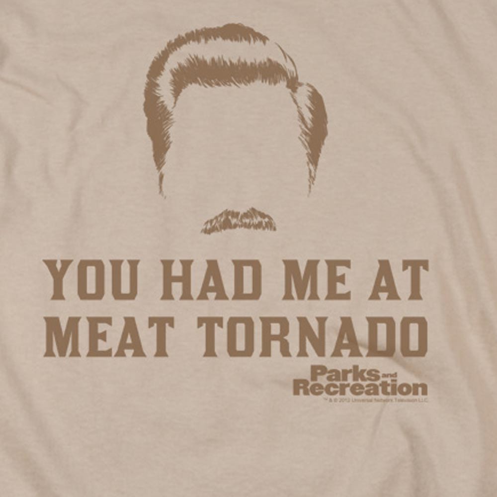 Parks and Recreation Meat Tornado Short Sleeve T-Shirt