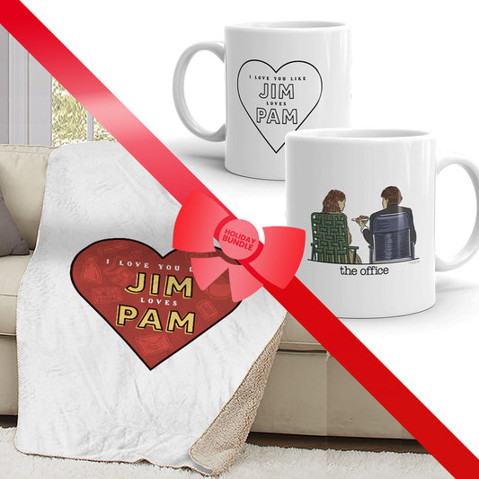 The Office Jim and Pam Gift Wrapped Bundle