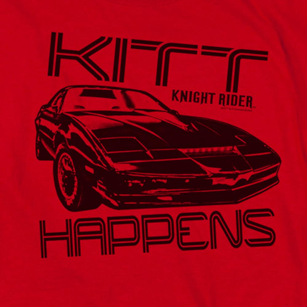 Knight Rider KITT Happens Short Sleeve T-Shirt