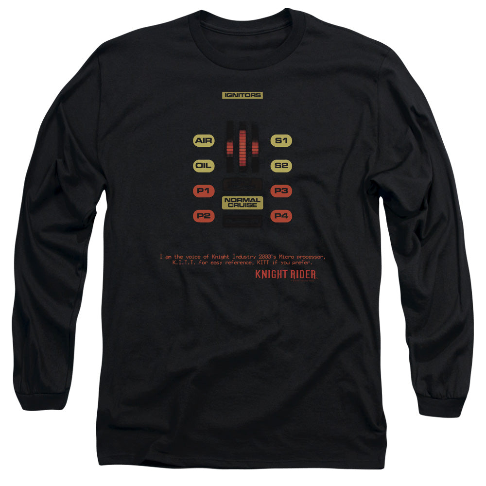 Knight Rider KITT Console Long Sleeve T-Shirt