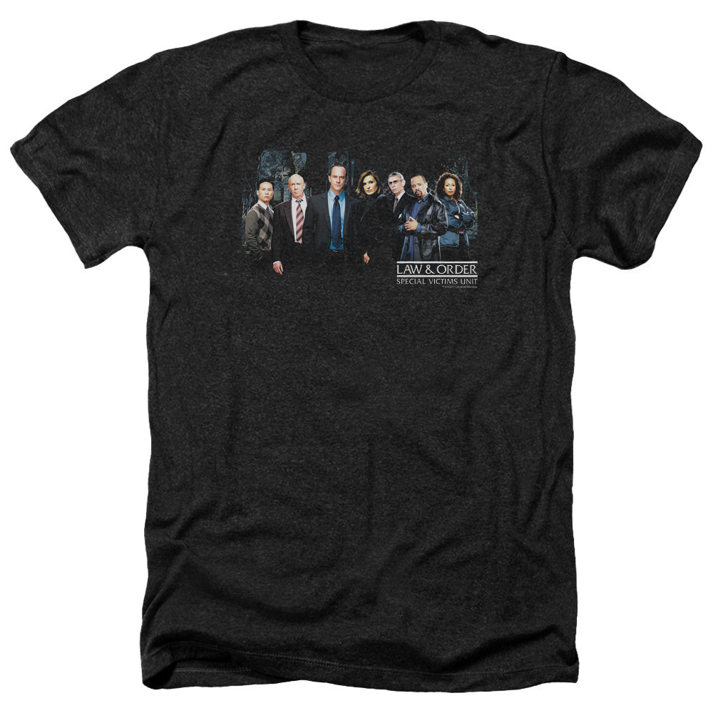 Law & Order: SVU Cast Black Heather Short Sleeve T-Shirt