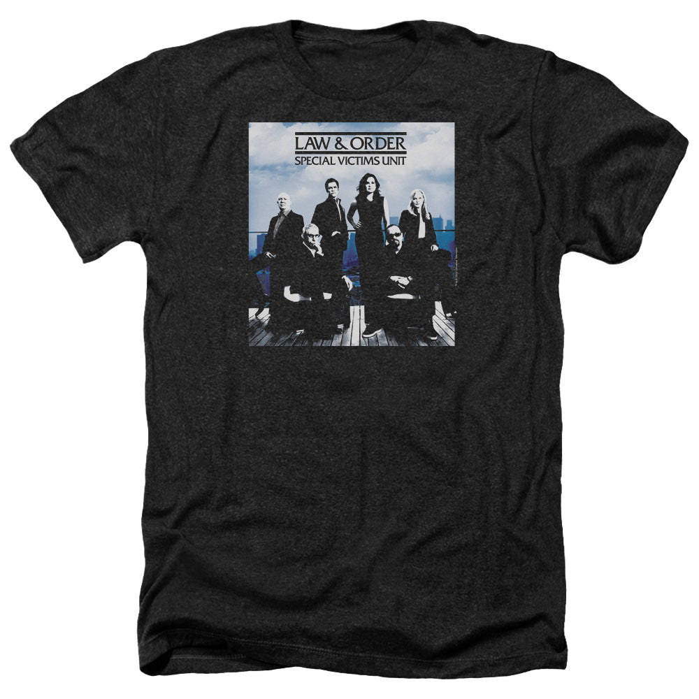 Law & Order: SVU Crew 13 Black Heather Sleeve T-Shirt