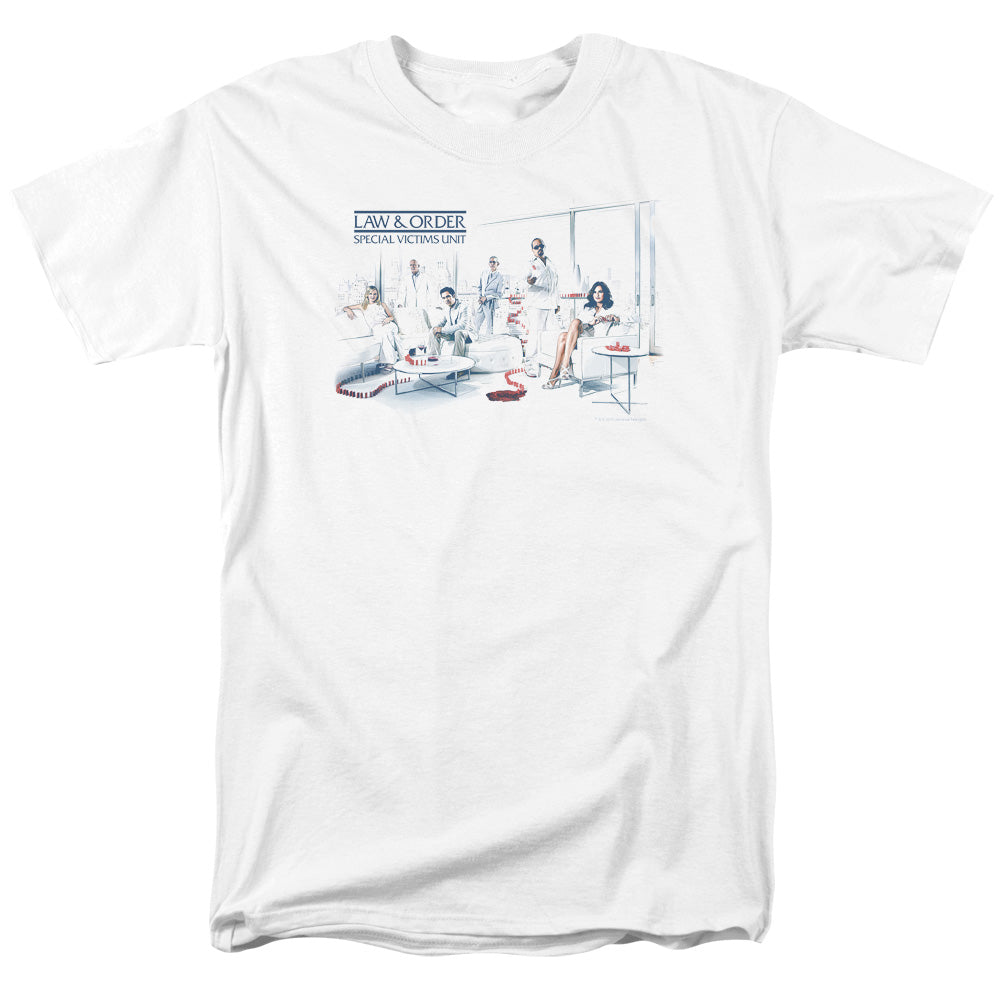 Law & Order: SVU Dominos Men's Short Sleeve T-Shirt