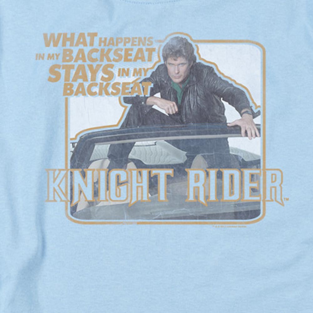 Knight Rider Back Seat Men's Short Sleeve T-Shirt