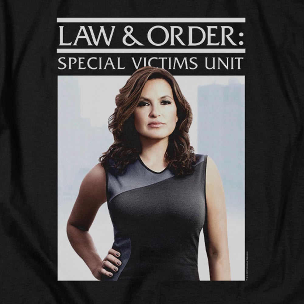 Law & Order: SVU Behind Closed Doors Black Heather Short Sleeve T-Shirt