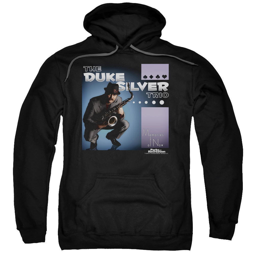 Parks and Recreation The Duke Silver Trio Hooded Sweatshirt