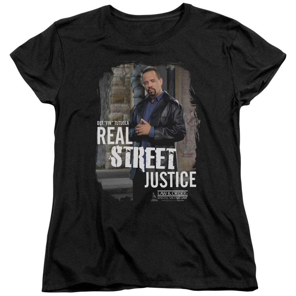 Law & Order: SVU Street Justice Women's Short Sleeve T-Shirt
