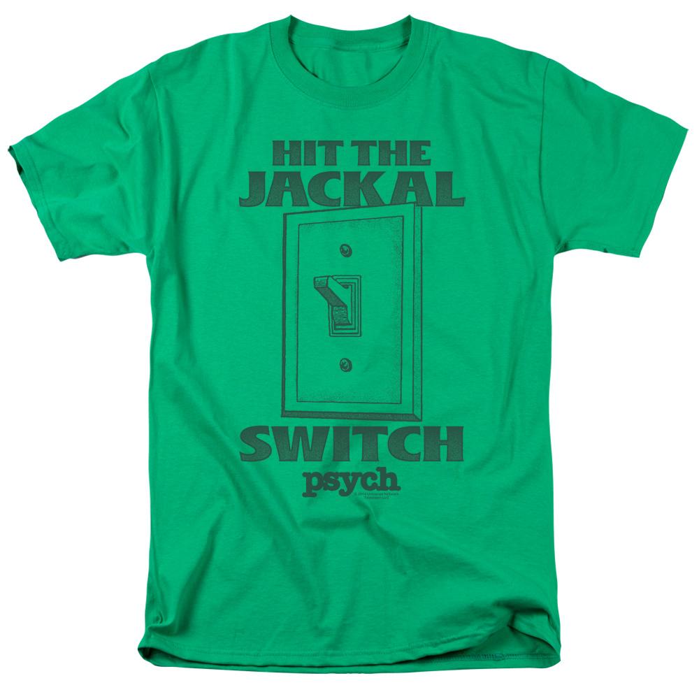 Psych Hit the Jackal Switch Men's Short Sleeve T-Shirt