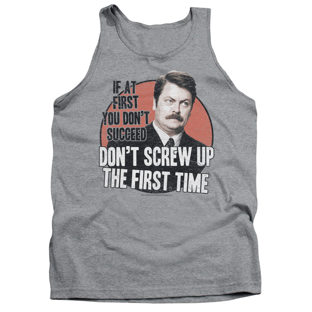 Parks and Recreation Don't Screw Up Tank Top