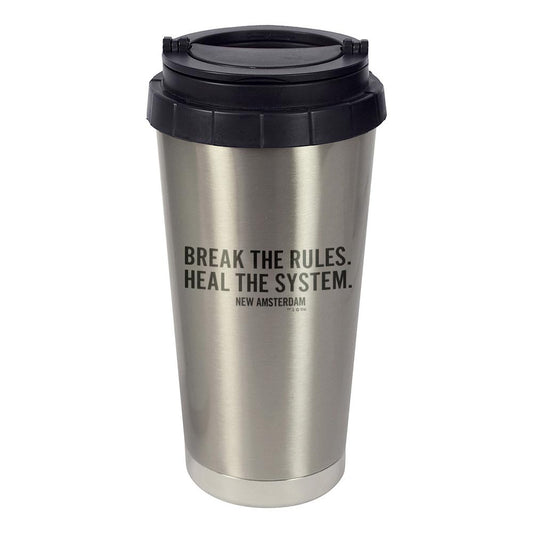 New Amsterdam Break the Rules Stainless Steel Travel Mug