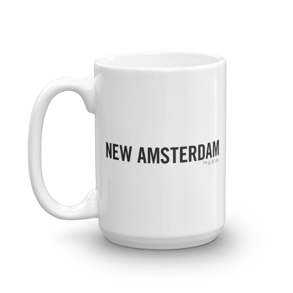 New Amsterdam Break the Rules White Mug