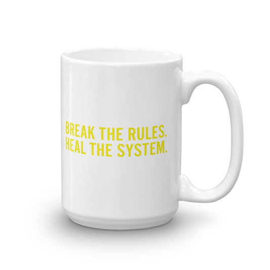 New Amsterdam Break the Rules White Mug