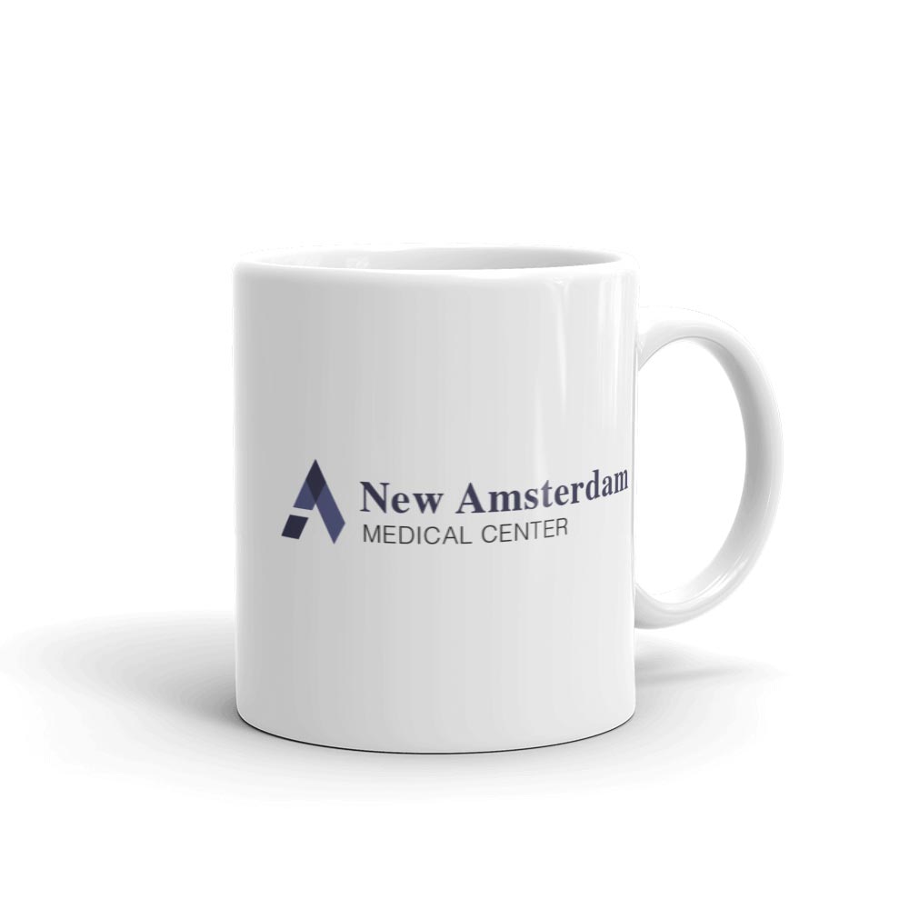 New Amsterdam Medical Center White Mug