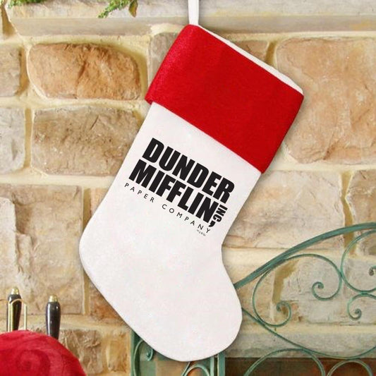 The Office Dunder Mifflin Stocking