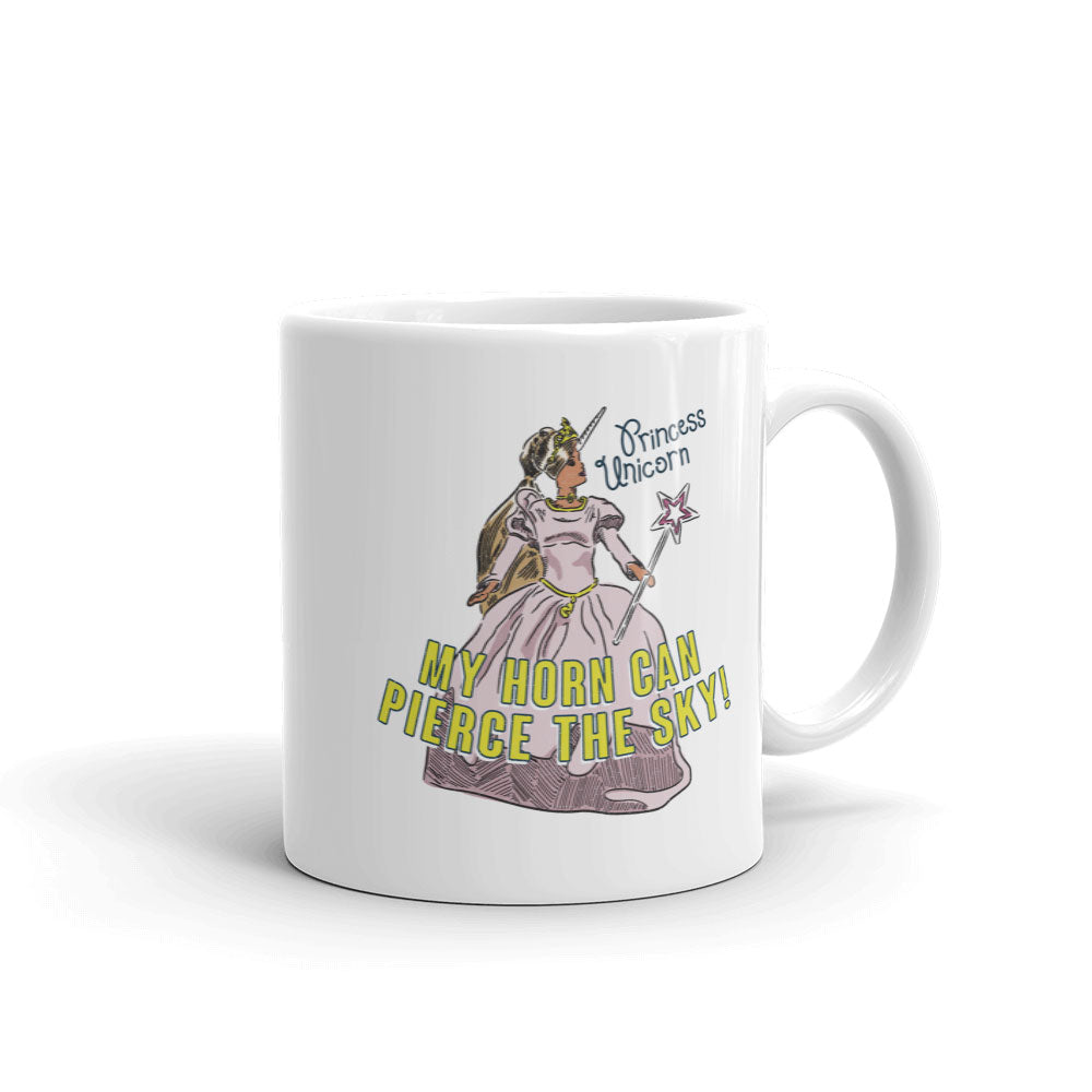 The Office Princess Unicorn White Mug