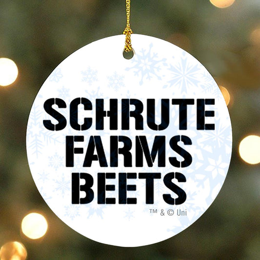 The Office Schrute Farms Beets Ornament