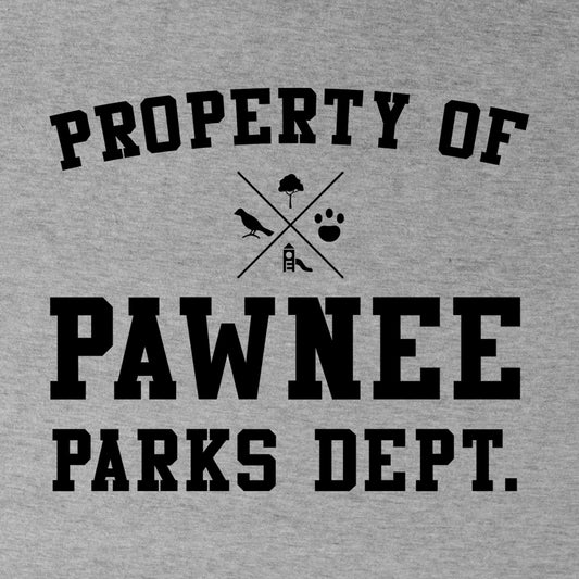 Parks and Recreation Property of Pawnee Men's Fitted Short Sleeve T-Shirt