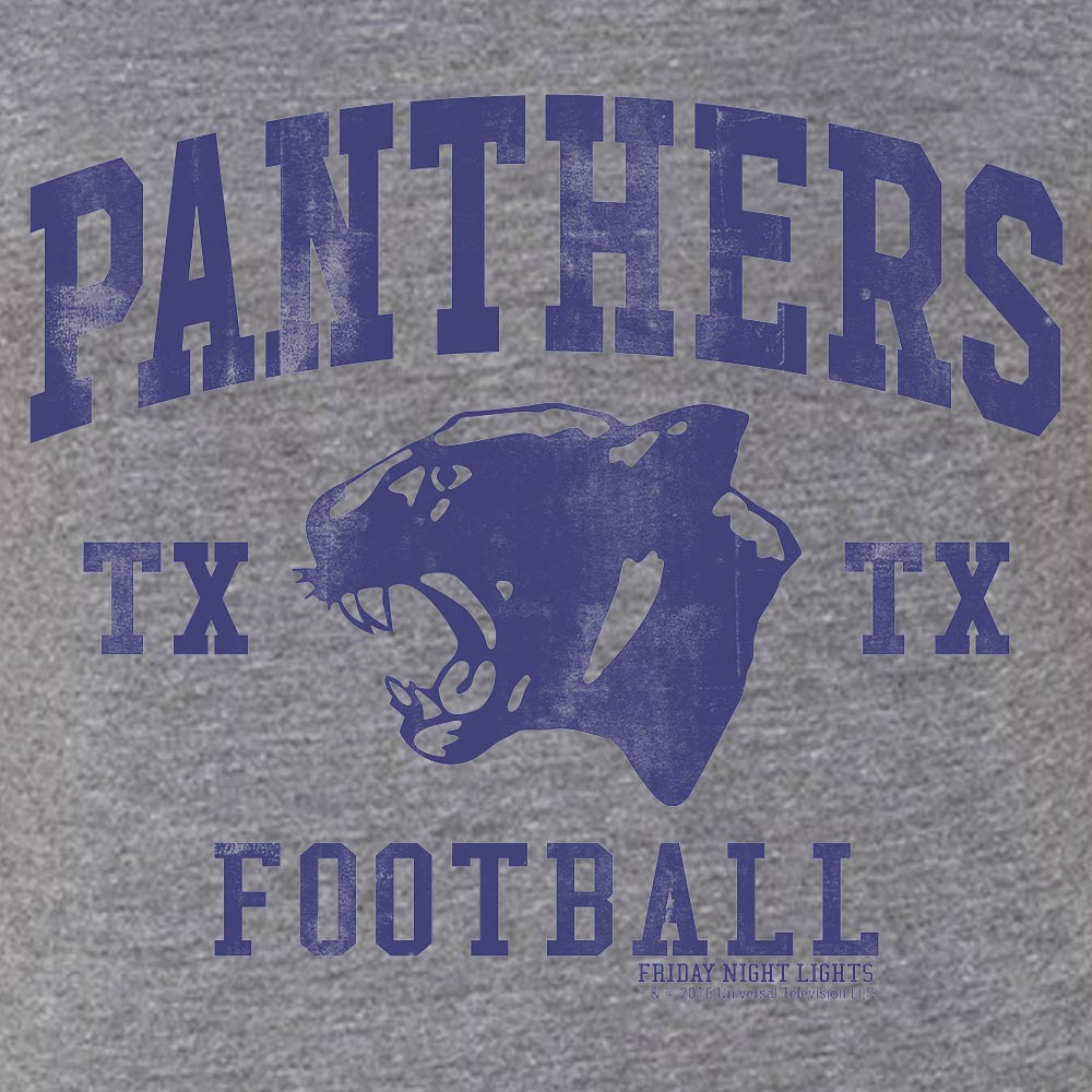 Friday Night Lights Panthers Men's Tri-Blend Short Sleeve T-Shirt