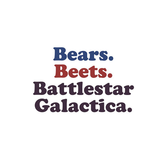 The Office Bears. Beets. Battlestar Galactica Samsung Galaxy Tough Phone Case
