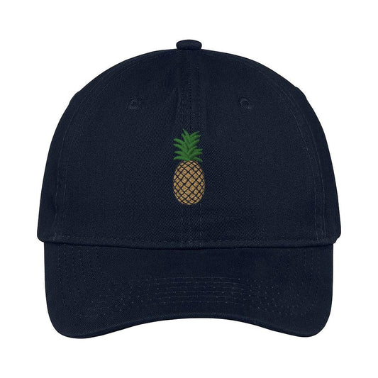 Psych Pineapple Embroidered Hat