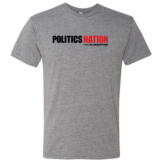 PoliticsNation LOGO Men's Tri-Blend T-Shirt