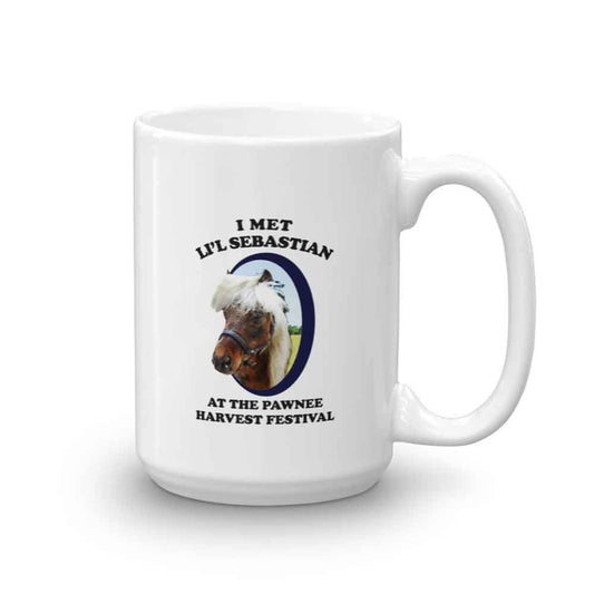 Parks And Recreation Li'l Sebastian White Mug